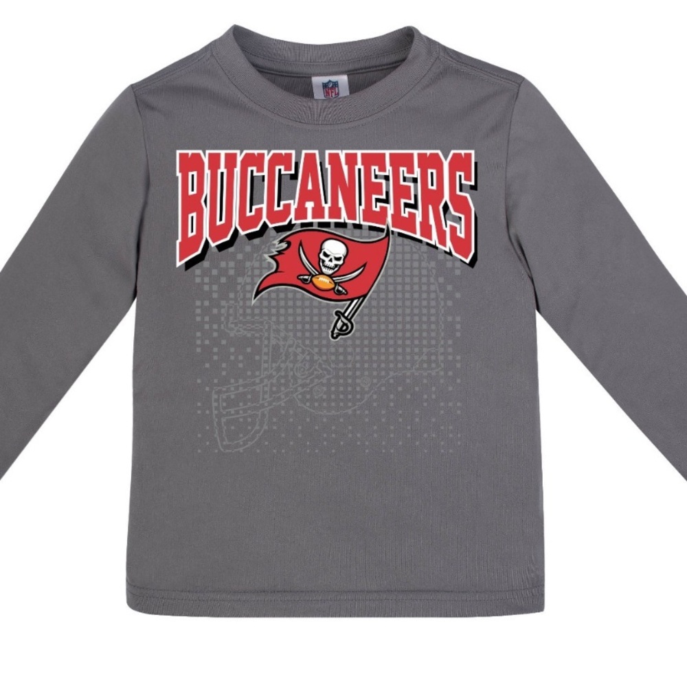 Nike Kids Gray Buccaneers Long Sleeve Tee